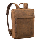 Rucksack Leder Braun für Herren